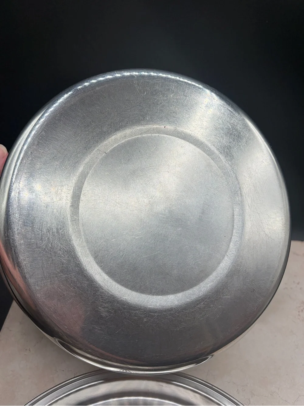 1956-1965 Regal Ware Duncan Hines 5 QT 18-8 Stainless 3-ply Dutch Oven Bakelite